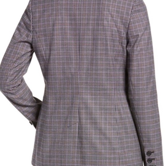 NWOT Halogen Black and Gray Plaid Blazer - Picture 2 of 7